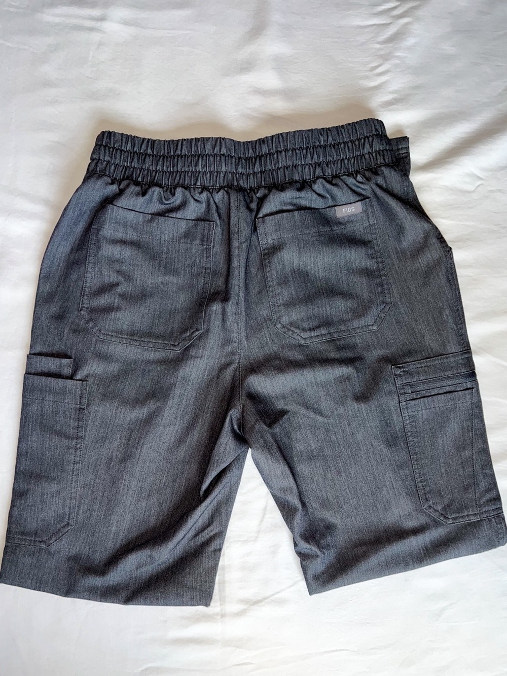 Figs Straight Leg Graphite Scrub Pants - Picture 4 of 6